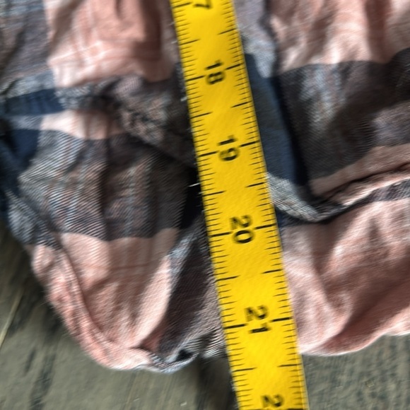 Streetwear Society Pink and Black Plaid Blouse - Picture 9 of 11